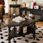 Retro solid wood light luxury coffee table-103409681-103409682