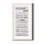 "Bathroom Rules" - Art textuel sur toile-451820830