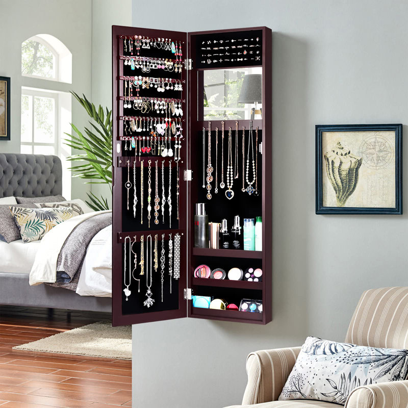 Nalany Jewelry Armoire, Brown