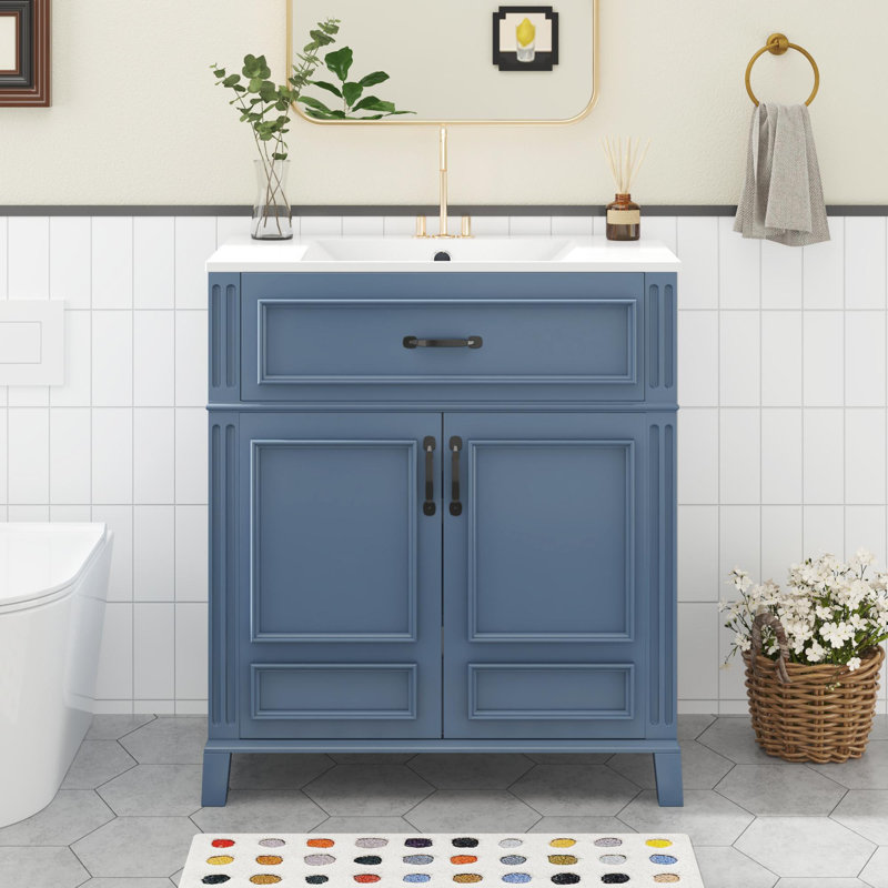 Meuble-lavabo 30 po avec lavabo en céramique