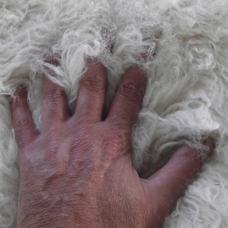 Stylish flokati rugs in popular sizes. Soft and fluffy 3” pile. 100% wool. Natural wool area rug, Rectangle 4' x 6'
