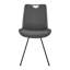 Chaise d'appoint rembourrée en métal Preston (ensemble de 2)-1637125649