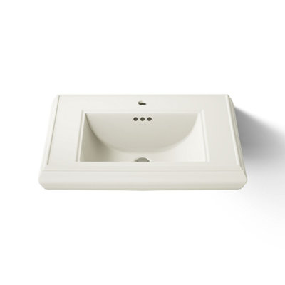 Memoirs® Rectangular Pedestal Bathroom Sink with Overflow