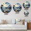 Chlodochar - Horloge murale florale-1517294368