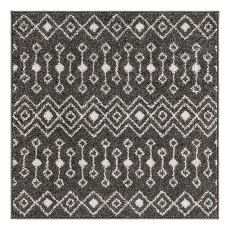 Somerville Geometric Indoor Rug, Square 3'3"