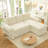 Jilisa 91" Modern 3-Seater Pull Out Sofa Bed - L Shaped Sofa Couch with Storage Chaise-105705795