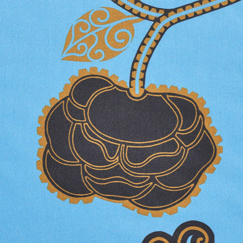 Tissu chintz Schumacher x Neisha Crosland, Lapis