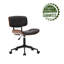 Chaise de travail capitonnée Hewett