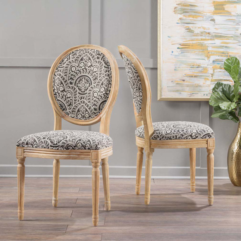 Chaises de salle à manger avec pieds en bois