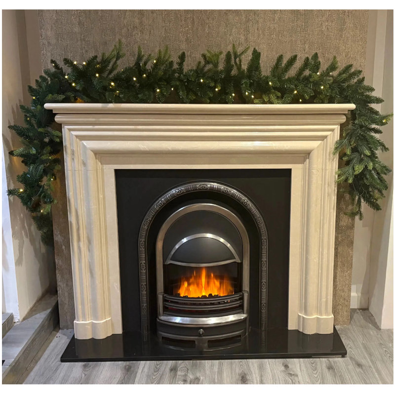 270cm Lighted Faux Garland with Lights