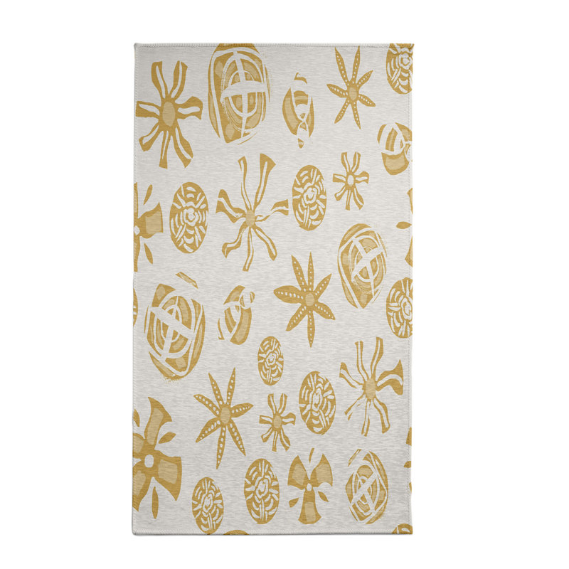 Alcesta Chenille Toile Indoor Rug, Rectangle 3' x 5'