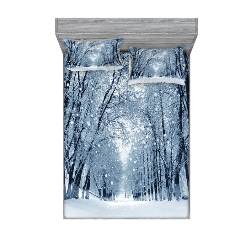 Microfiber Sheet Set, Twin XL Sheet Set with Fitted Sheet