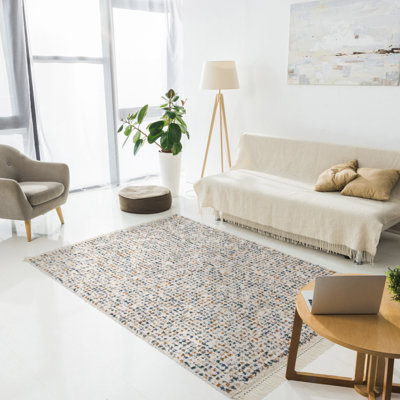 Burghilde Abstract Area Rug