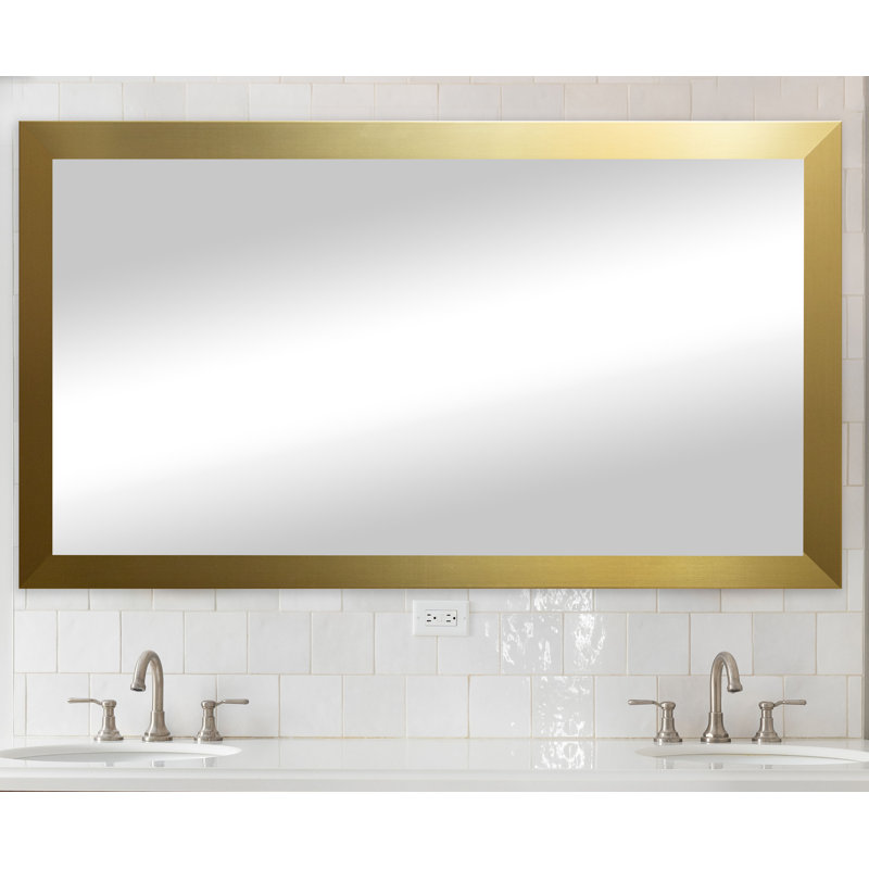 Miroir Coles en or, 38,5 po x 47 po