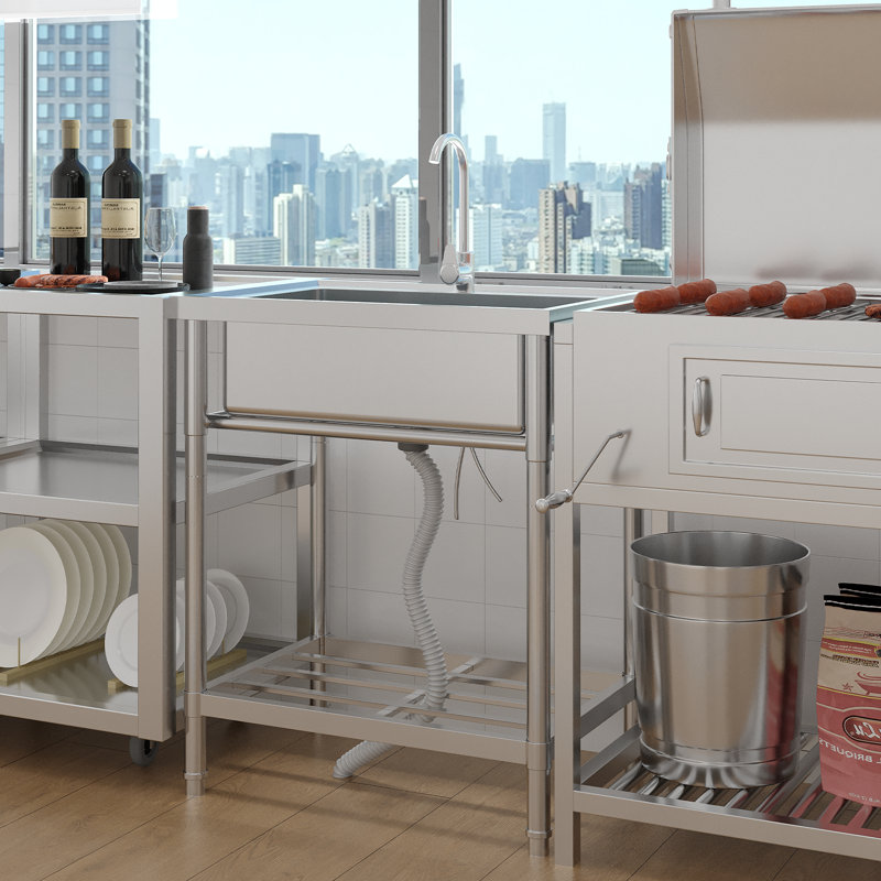 ZACOO 570 W Kitchen Sink