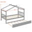 Lit simple avec lit gigogne Creative Creative-426831080