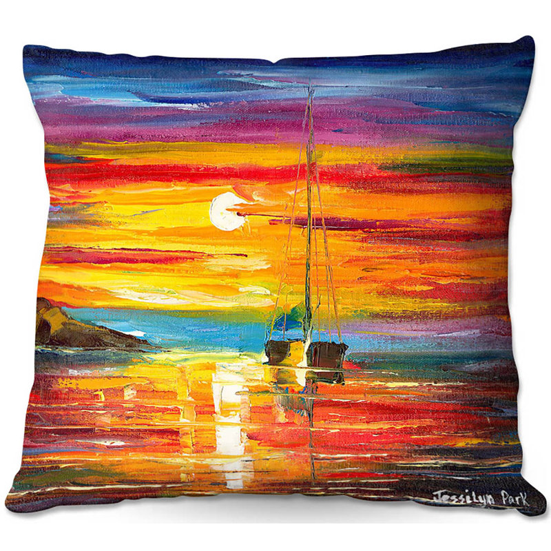 Coussin décoratif en sol pour canapé playa del, 20 po x 20 po