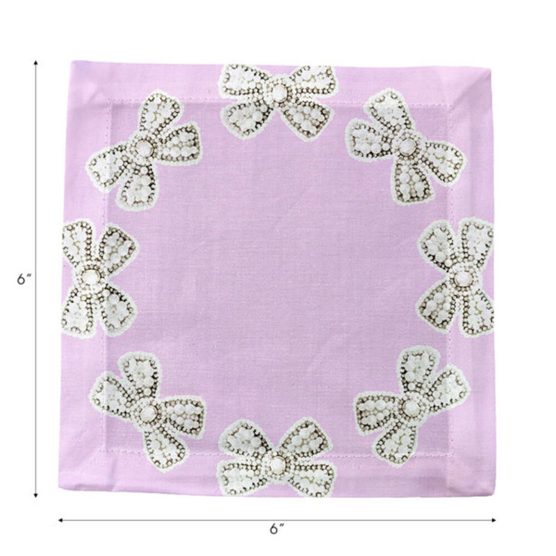 Square Napkins, Lilac