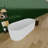 67'' x 29.5'' Freestanding Solid Surface Bathtub
