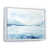 Cadre flottant blanc