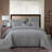 Elegant Floral Polyester Coverlet-406268668