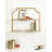 Wyat 4 Piece Metal Accent Shelf