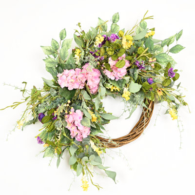 Couronne florale 22 po Orchid Wildflower