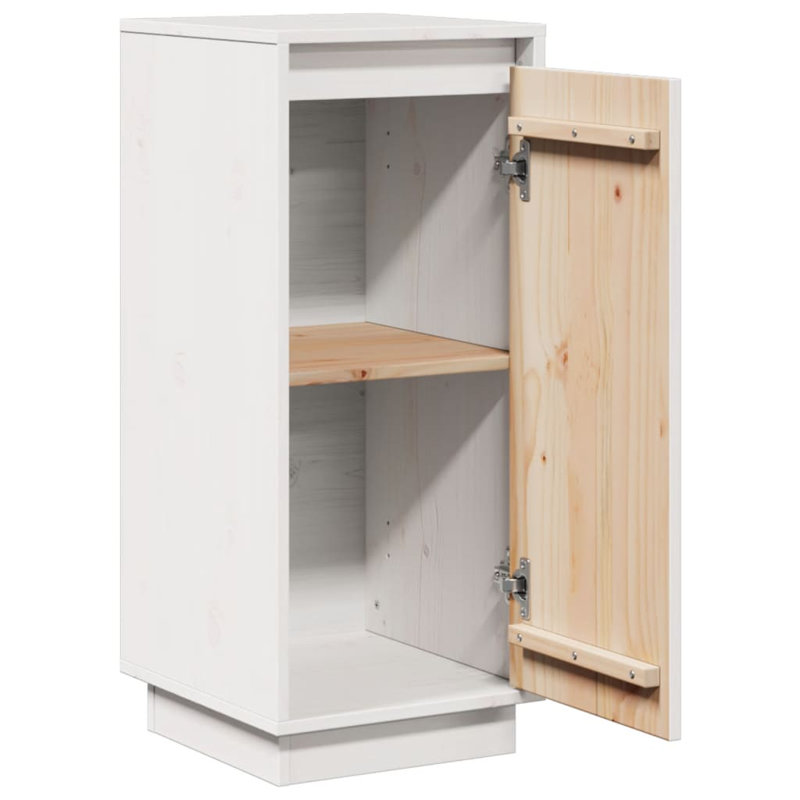 Gracilyn 31.5cm Solid Wood Sideboard, White