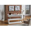 Bureau à forme réversible Pangea Home Santoni Fred - Bureau pivotant - Bureau d'écriture convertible en L qui se transforme en unité murale - Bureau d'écriture moderne pour bureau à domicile, bureau ou espace de travail - Bureau laqué ultrabrillant - Bureau blanc moderne