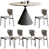 Simple fashion round dining table sets