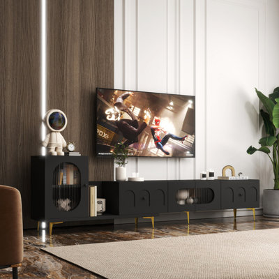Meuble télé extensible avec armoire