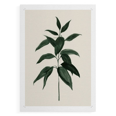 Doux verdure I - Impression sur toile seulement - NON-CADRE