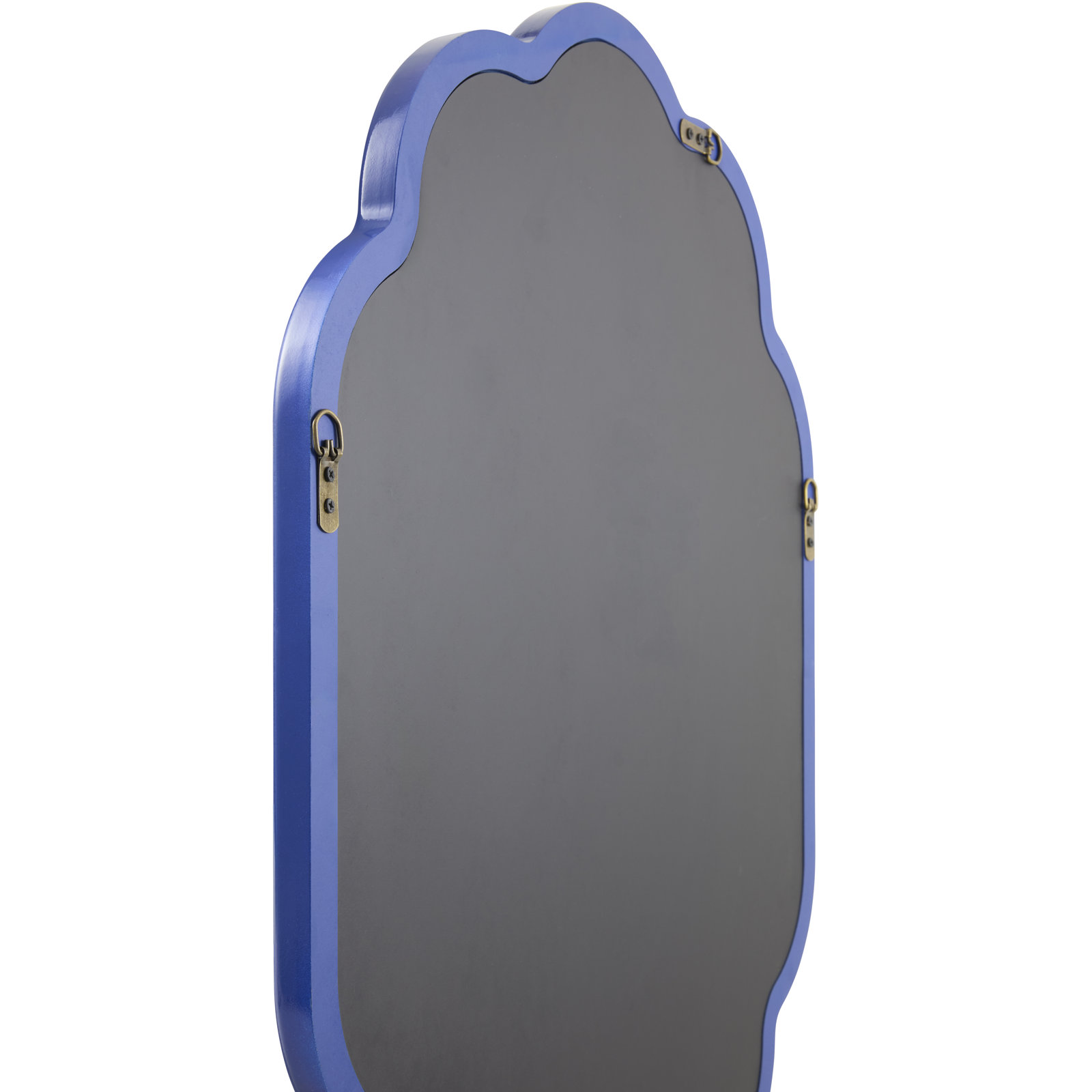 Aysun Mirror, 33" x 25", Blue