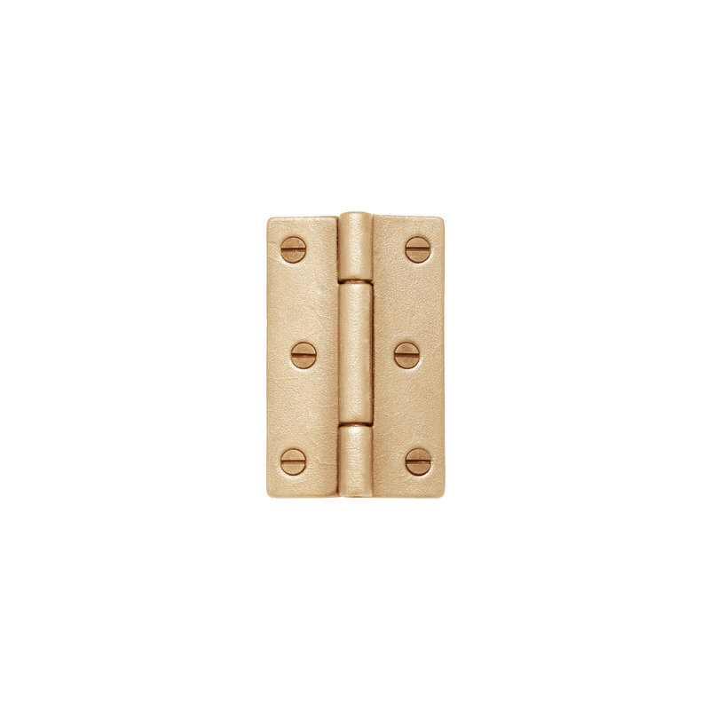 2.5'' x 1.63'' Metal Butt Hinge, Silicon Bronze Light
