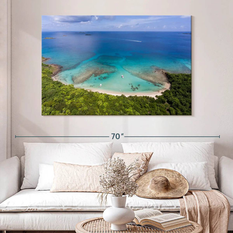 Kavia Culebra Coast, 34" H x 51" W