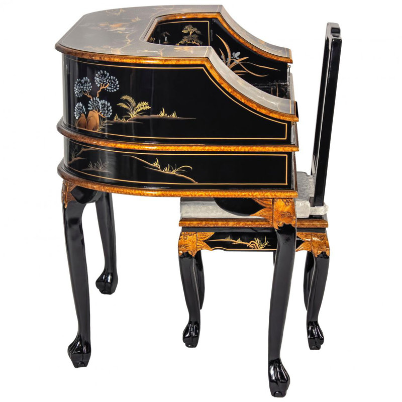 Curved Desk and Chair Set