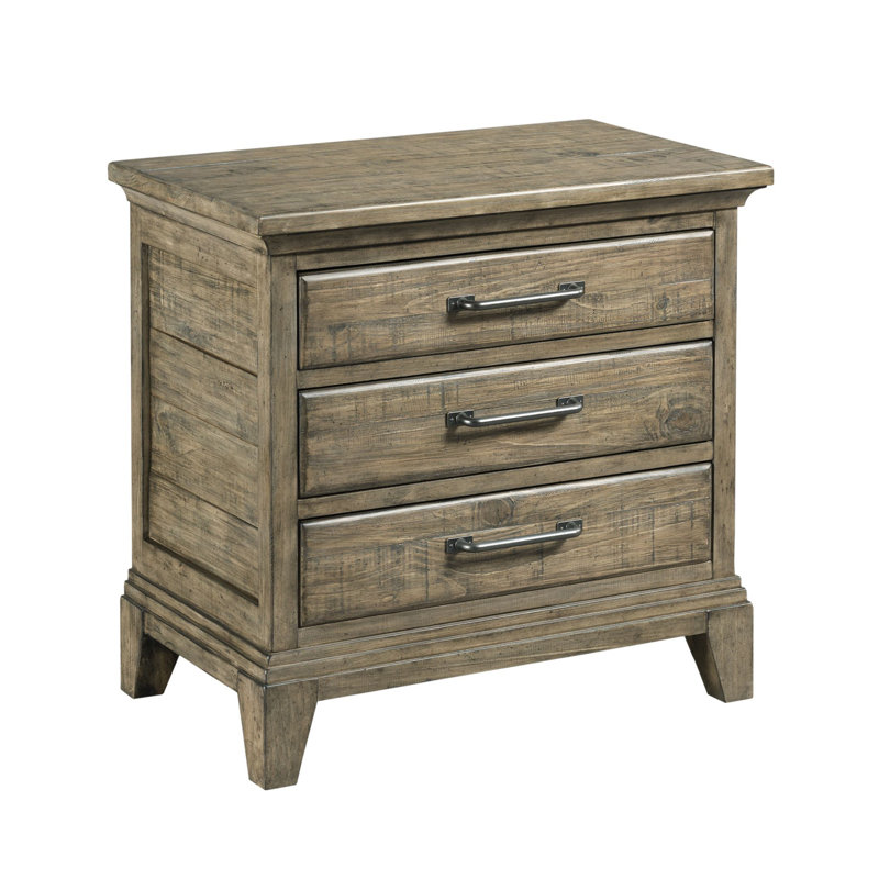 Antietam 30'' W Solid Wood Nightstand