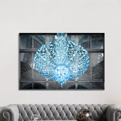 Ice Chandelier - Print on Canvas