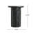 Jamison Outdoor Lightweight Concrete Side Table