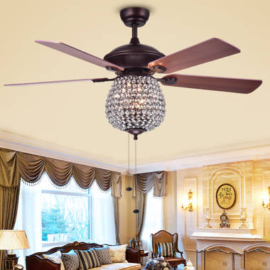 Rosdorf Park Meilani Ceiling Fan with Light Kit & Reviews