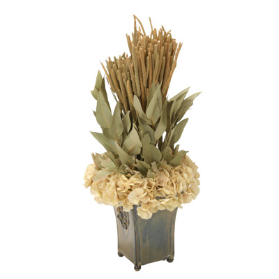 Polysilk Arrangement in Pot