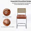 Tabouret en velours de Bay Bay Home ™ (ensemble de 2)-869843837