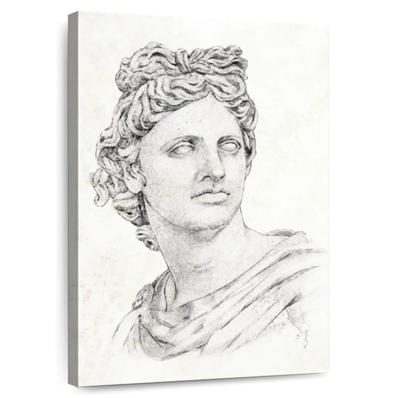 Statue grecque Leisha II, H 30 po x l 20 po
