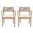 Acacia Wood Outdoor Dining Chairs-764321308