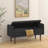 Teddy Fabric Storage Bench with Wood Legs-609677784