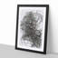 Maloja Pass in Switzerland in Abstract - Picture Frame Graphic Art Print-55760609-55760611
