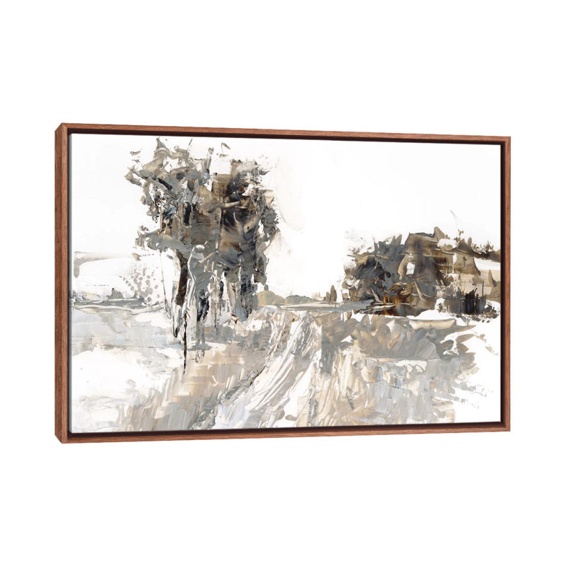 «The First Frost II» par Ethan Harper - reproduction d'art sur toile, Pas de tapis, H 26 po x l 40 po x 1,5 po