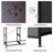 Chaseburg 8-Drawer Dresser With Open Media Shelf, 45.9'' Tall Dresser With Wooden, Storage Tower With Sturdy Frame, Chest of Drawer For Closet, Hallway-1768525085