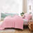 Fluffy Comforter Set 3 Pieces- All Seasons Heavy Faux Fur Comforter With Two Pillowcases-116802359-116802356
