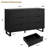 47.2" Wide 6 Drawer Dresser for Bedroom, Freestanding Wooden Closet Storage Chest Cabinet-231641284